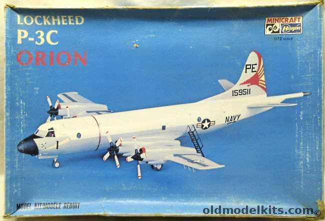 Hasegawa 1/72 Lockheed P-3C / CP-140 Orion - RCAF (Canadian) or US Navy VP-19, 1147 plastic model kit